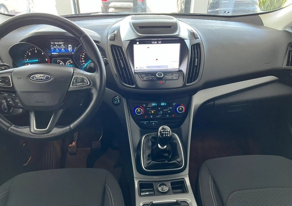 Ford Kuga cena 62800 przebieg: 161000, rok produkcji 2019 z Miłakowo małe 529